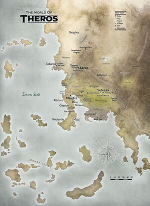 Theros map